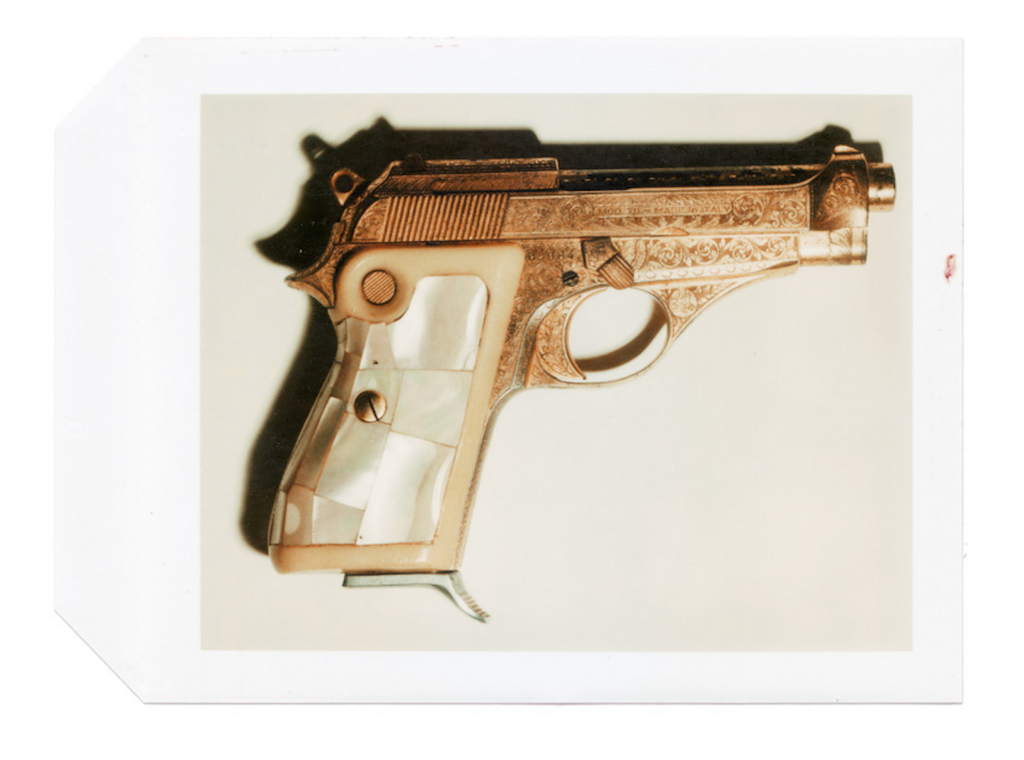 Elvis Presley's gold gun