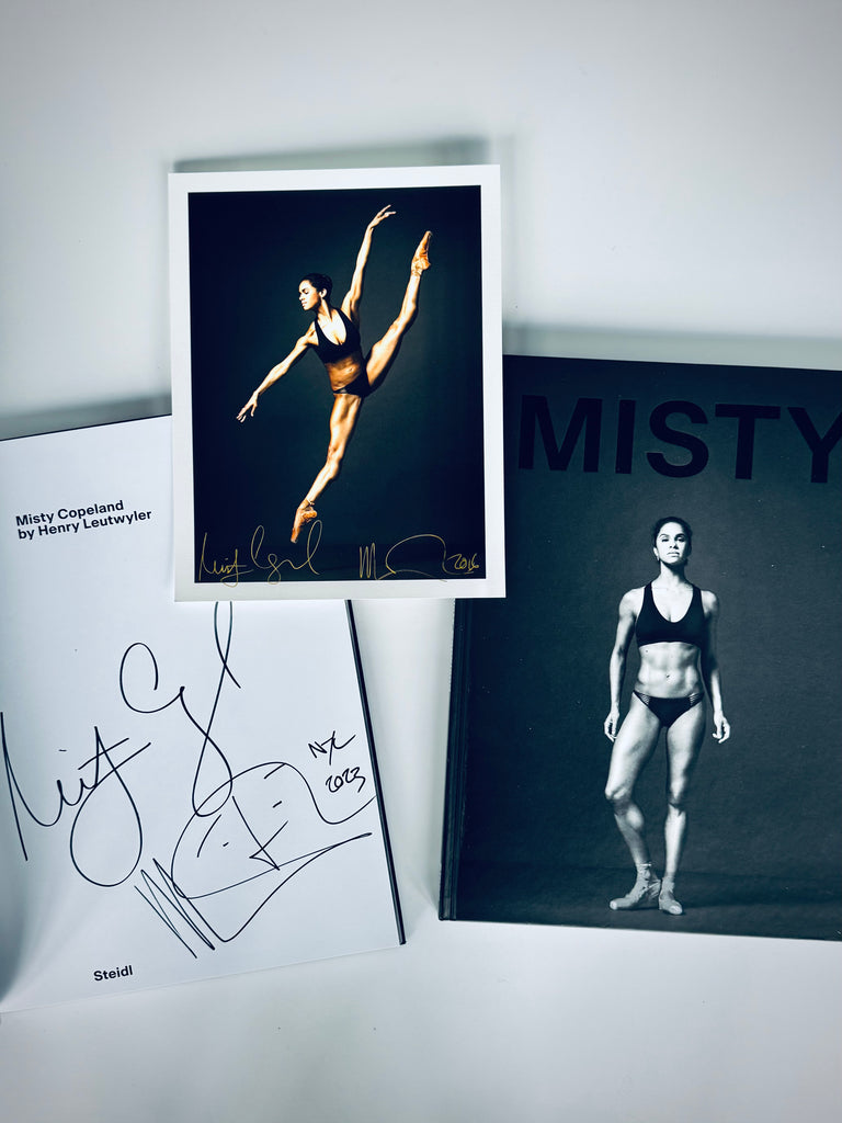 Misty book and print signed