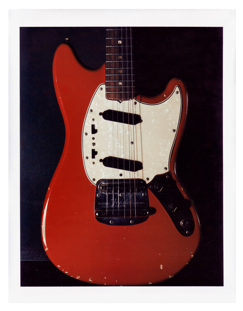 Jimi Hendrix Red Fender Mustang Front