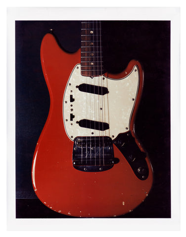 Jimi Hendrix Red Fender Mustang Front